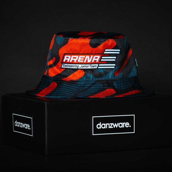 BUCKET HAT / FISCHERHUT DANZWARE. #ARENA E SACHSENRING KART JUNIOR TEAM