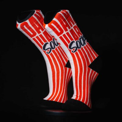 Tennissocken danzware. REFEREE ORANGE WHITE
